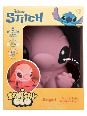 Disney Lilo & Stitch SquishyGlo Silicone Light Rechargeable - Angel (high: 14,5 cm)