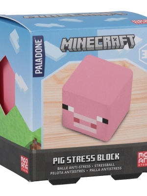 Minecraft Pig stress block