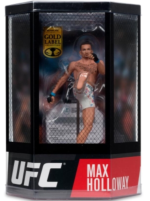 UFC Max Holloway Gold Label Posed Figure