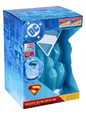 Superman Fortress of Solitude Light (high:30 cm) with remote controller
