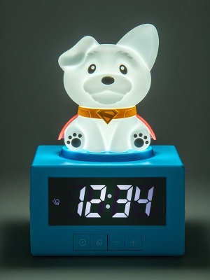 Superman Icon Alarm Clock - Krypto (high: 15 cm)