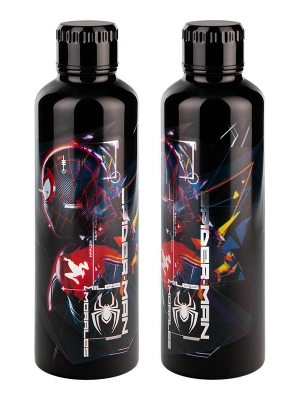 Marvel Miles Morales Metal Water Bottle