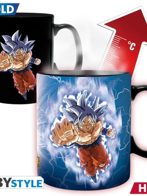 DRAGON BALL SUPER mug heat change (460 ml) Goku vs Jiren