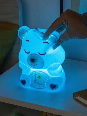 Care Bears Bedtime Bear SquishyGlo Silicone Light Rechargeable