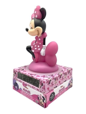 Disney Minnie Mouse 3D lamp with alarm