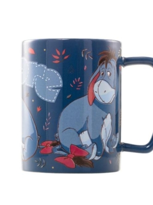 DISNEY WINNIE THE POOH FUZZY MUG - EEYORE