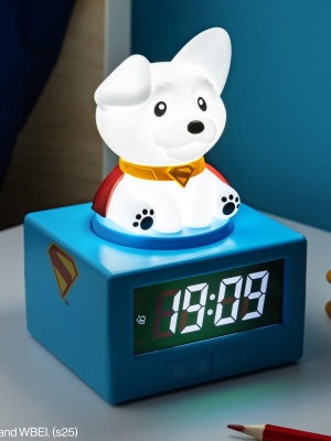 Superman Icon Alarm Clock - Krypto (high: 15 cm)