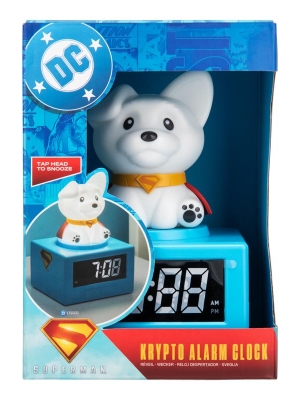 Superman Icon Alarm Clock - Krypto (high: 15 cm)