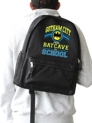 Batman backpack - FROM BATCAVE TO SCHOOL