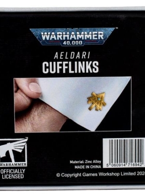 Warhammer 40,000: Aeldari Cufflinks