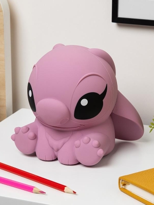 Disney Lilo & Stitch SquishyGlo Silicone Light Rechargeable - Angel (high: 14,5 cm)