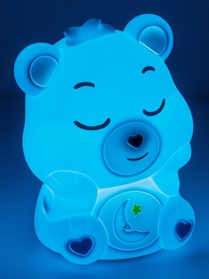 Care Bears Bedtime Bear SquishyGlo Silicone Light Rechargeable