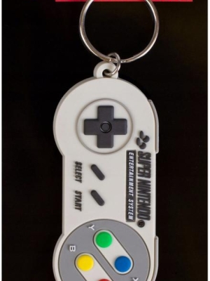 NINTENDO (SNES CONTROLLER) PVC KEYCHAIN