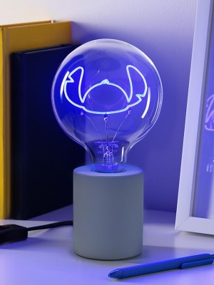 Disney Stitch LED Neon Bulb Lamp (high: 24,3 cm)