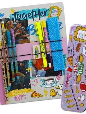 Friends Bumper Stationery Wallet (12 elements)