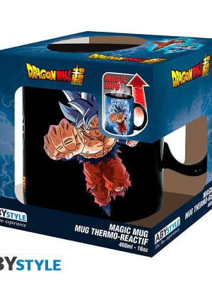 DRAGON BALL SUPER mug heat change (460 ml) Goku vs Jiren