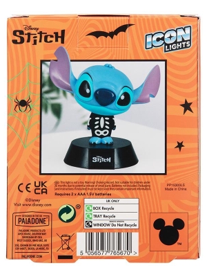 Disney Stitch Skeleton Icon Light