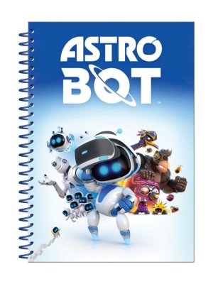 ASTRO BOT (CREW) A5 NOTEBOOK AND STICKERS