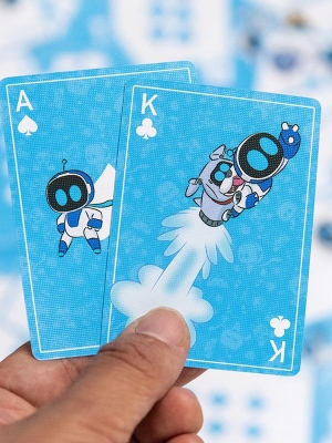 Astrobot Playing Cards in Tin