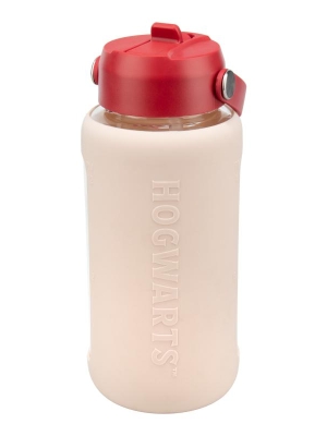 Harry Potter Glass Water Bottle with Sleeve (800 ml)