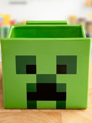 Minecraft Creeper Streaming Snack Bowl