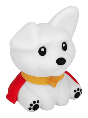 Superman SquishyGlo Silicone Light Rechargeable - Krypto (high: 17,6 cm)