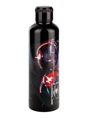 Marvel Miles Morales Metal Water Bottle