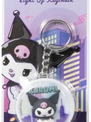 Kuromi Light Up Keychain