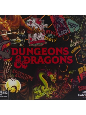 Dungeons and Dragons jigsaw (1000 pcs)