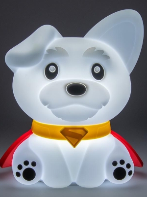 Superman SquishyGlo Silicone Light Rechargeable - Krypto (high: 17,6 cm)