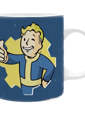 FALLOUT mug (320 ml) - Vault Boy Blue