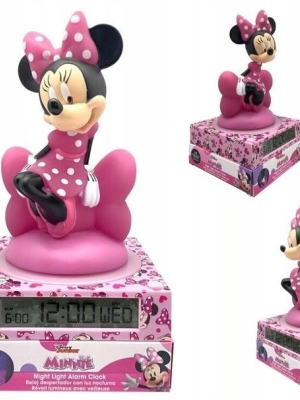 Disney Minnie Mouse 3D lamp with alarm