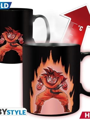 DRAGON BALL Mug Heat Change (460 ml) - Goku