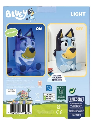 Bluey Light GloBuddies with sound (high: 18 cm)