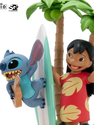 DISNEY Lilo & Stitch figurin Surfboard