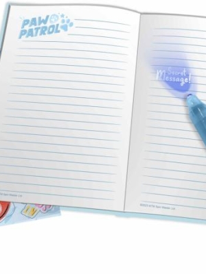 Paw Patrol secret diary with magic pen