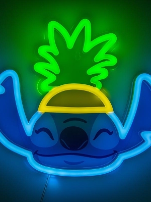 Disney Stitch Wall Mountable LED Neon Light (high: 23,5 cm)