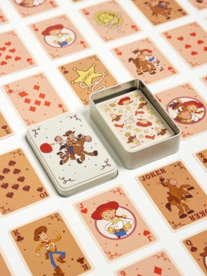 Toy Story Cowboy Playing Cards in a Tin