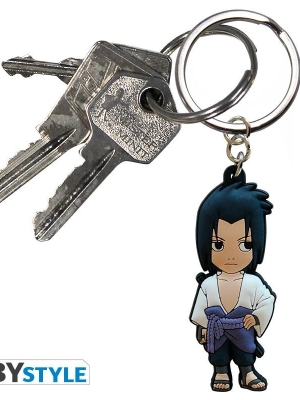NARUTO SHIPPUDEN Keychain PVC Sasuke