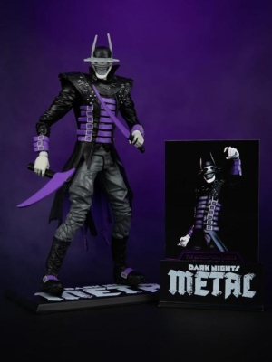 The Batman Who Laughs (B&W with accent) Gold Label DC Multiverse Figurka 18 cm