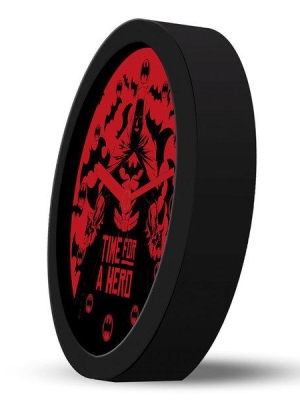BATMAN (TIME FOR A HERO) DESK CLOCK (diameter: 12,5 cm)