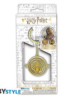 HARRY POTTER - Keychain 3D premium "Time Turner"