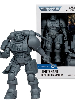 Warhammer 40,000 Lieutenant in Phobos Armour (Ultramarines) Artist Proof hihg: 18 cm