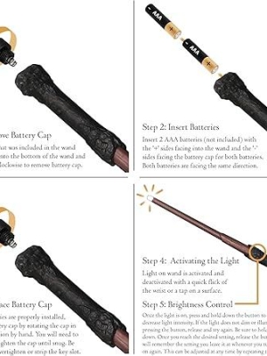 Harry Potter - Harry Potter's Illuminating Wand (length: 35 cm)