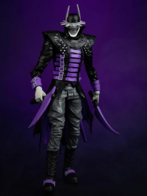 The Batman Who Laughs (B&W with accent) Gold Label DC Multiverse Figurka 18 cm