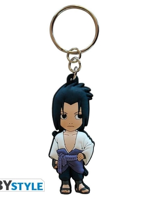 NARUTO SHIPPUDEN Keychain PVC Sasuke