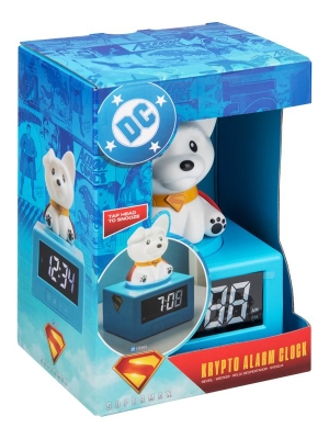 Superman Icon Alarm Clock - Krypto (high: 15 cm)