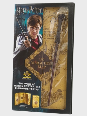 Harry Potter Wand and Marauders Map (blister)