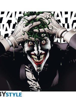 DC COMICS Flexible Mousepad - Laughing Joker (23,5 x 19,5 cm)