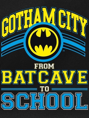 Batman backpack - FROM BATCAVE TO SCHOOL